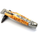 laguiole tire bouchon double platines inox genevrier