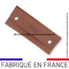 etui ceinture horizontal en cuir marron pour sommeliers