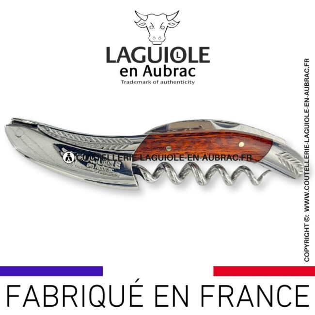 sommelier laguiole en aubrac mitres ornementées amourette