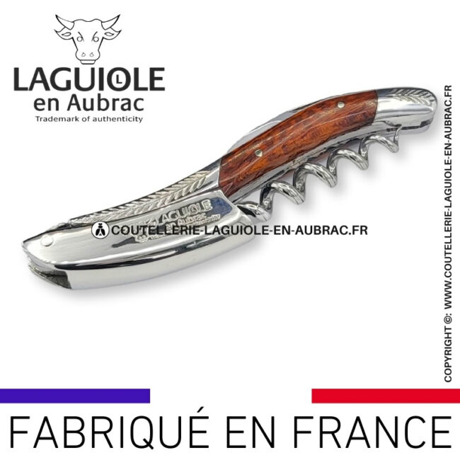 sommelier laguiole en aubrac mitres ornementées amourette