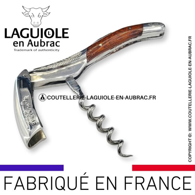 sommelier laguiole en aubrac mitres ornementées amourette