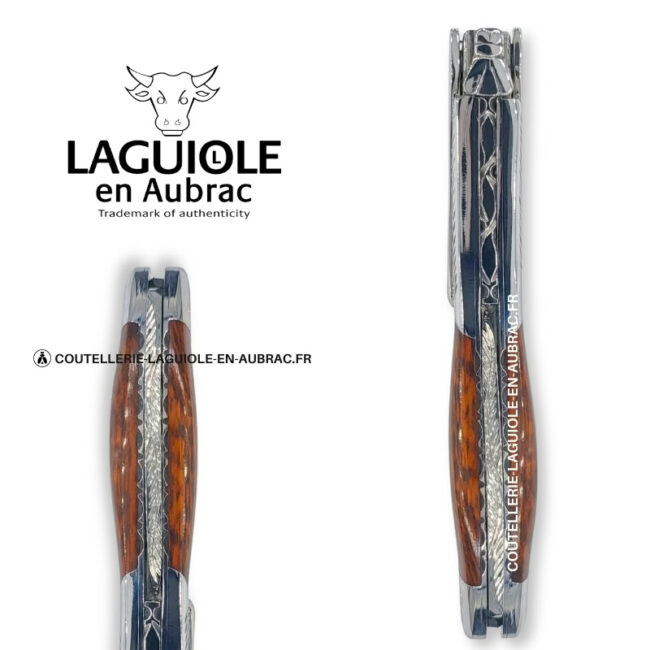 sommelier laguiole en aubrac mitres ornementées amourette