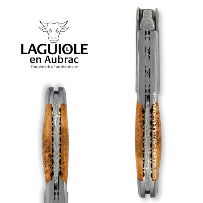 sommelier laguiole en aubrac mitres ornementées genévrier