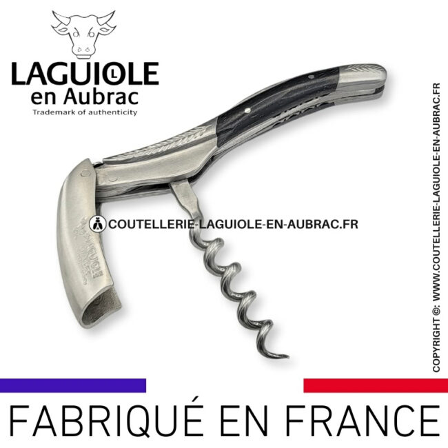 sommelier laguiole en aubrac mitres ornementées ebène