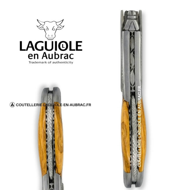 sommelier laguiole en aubrac mitres ornementées olivier