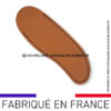 etui incurvé marron