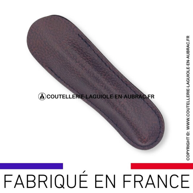 etui terracotta pour couteaux pliants