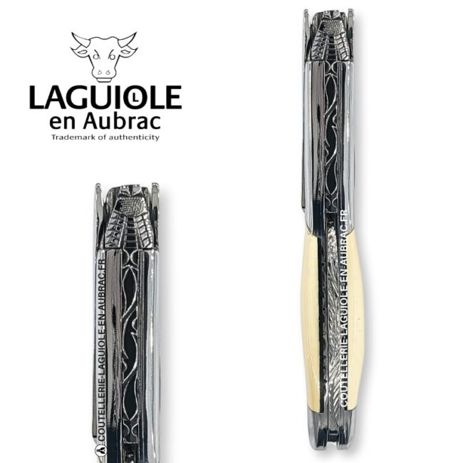 sommelier laguiole en aubrac abeille prestige – ivoire de mammouth