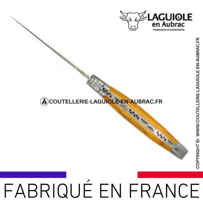 couteau laguiole manche en chêne