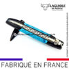 couteau laguiole nox pretiosa – Ébène & larimar – platines inox