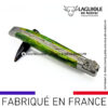 couteau laguiole papillon – manche en bouleau vert