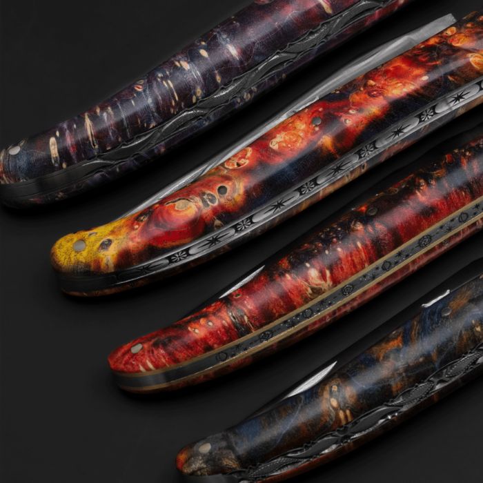 manches de couteaux collection cosmos