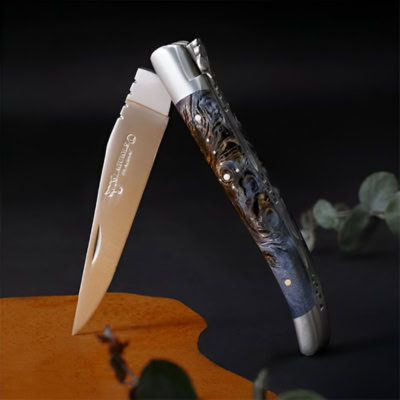 Couteaux Laguiole Pliants - Mitres Inox