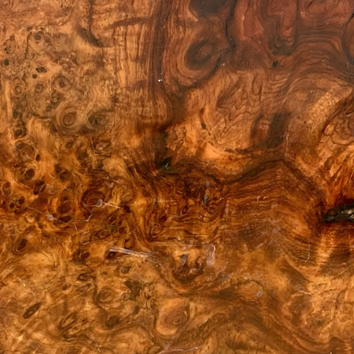 loupe d'amboine dorée