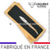couteau à huître laguiole en aubrac en coquilles de troca