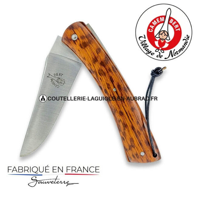 couteau plein manche le camembert® en amourette