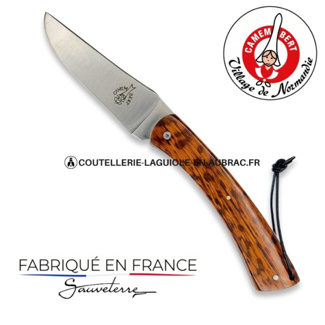 couteau plein manche le camembert® en amourette