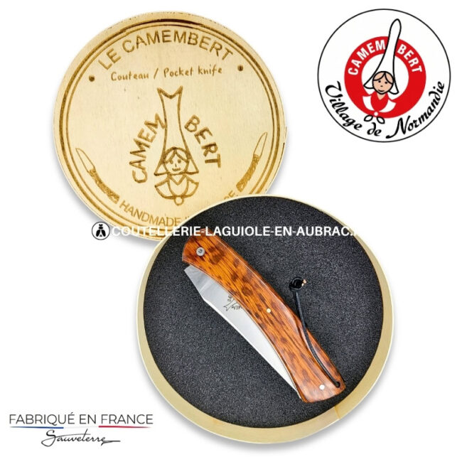couteau plein manche le camembert® en amourette