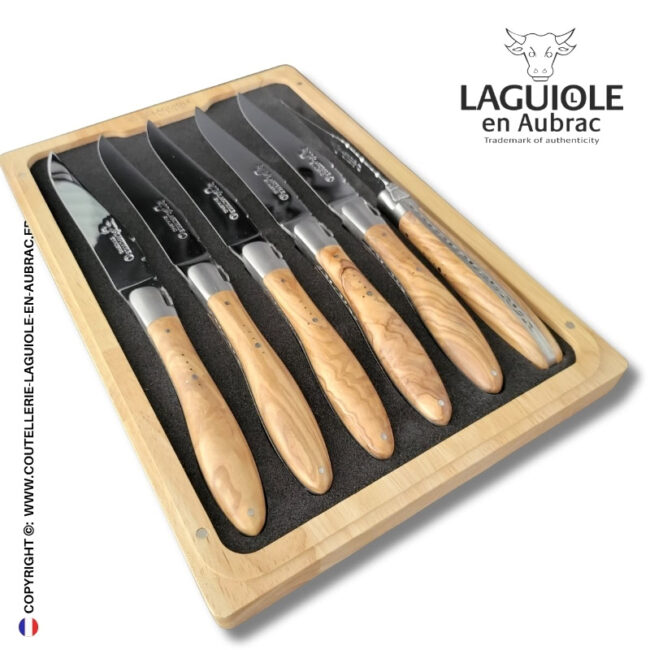 couteaux de table laguiole en aubrac 