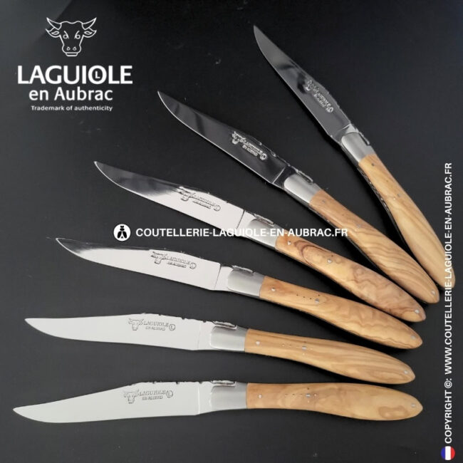 couteaux de table laguiole en aubrac 