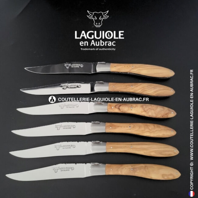 couteaux de table laguiole en aubrac 