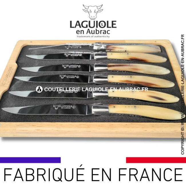 couteaux de table laguiole en aubrac