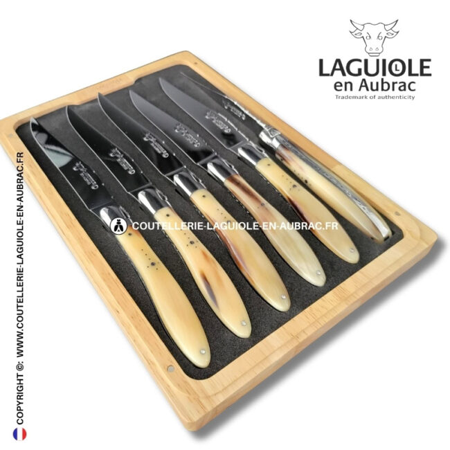 couteaux de table laguiole en aubrac