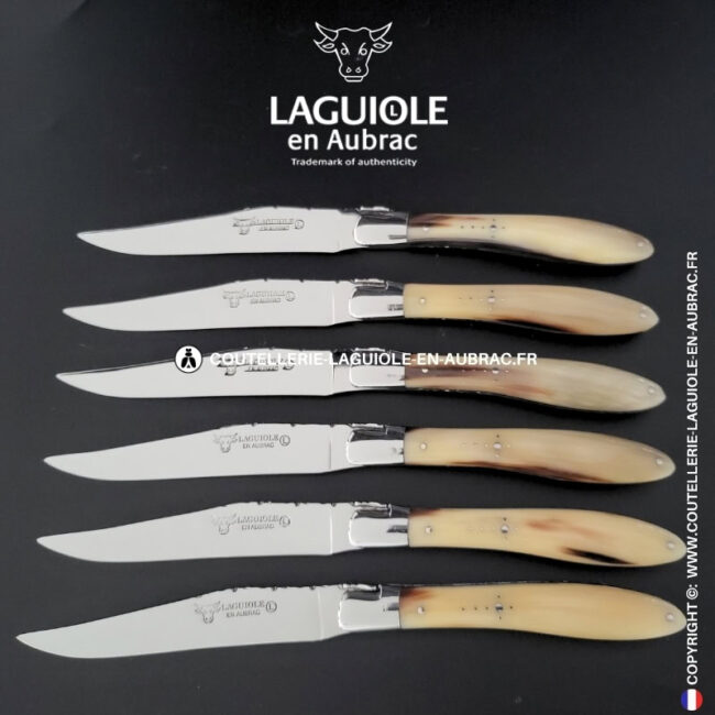 couteaux de table laguiole en aubrac