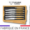 couteaux de table laguiole en aubrac en chêne (set de 6)