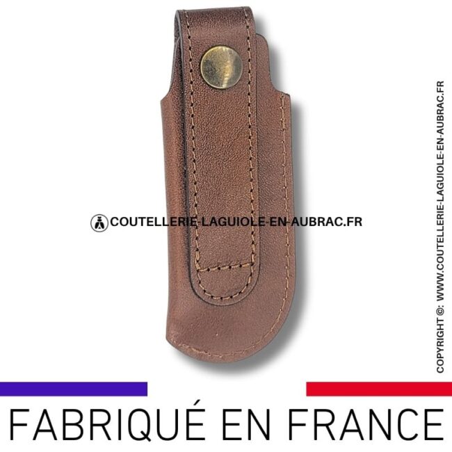 etui en cuir végétal noir plat et passant ceinture (copie)
